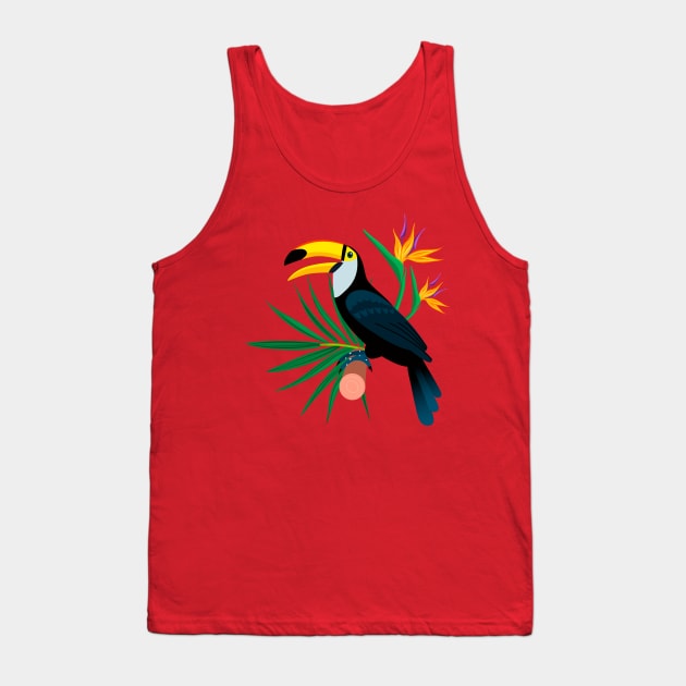 Toucan Tank Top by Mako Design 